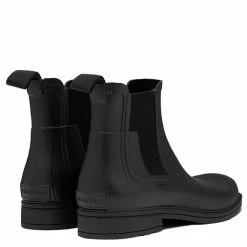 Hunter Men's Original Refined Chelsea Boot In Black 8 Hunter Men's Original Refined Chelsea Boot In Black -Getoutside Shop 1 0 1005 hunter mens refined chelsea mfs9060rma blk black 3 1 1100x