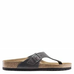 Birkenstock Men's Como Nubuck Leather In Camberra Iron