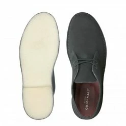 Clarks Men's Desert Boot In Black Suede (New) -Getoutside Shop 26155480 w 7 1100x