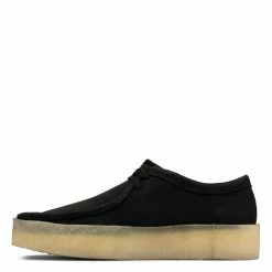 Clarks Men's Wallabee Cup In Black Nubuck -Getoutside Shop 26158144 1328 4 1100x