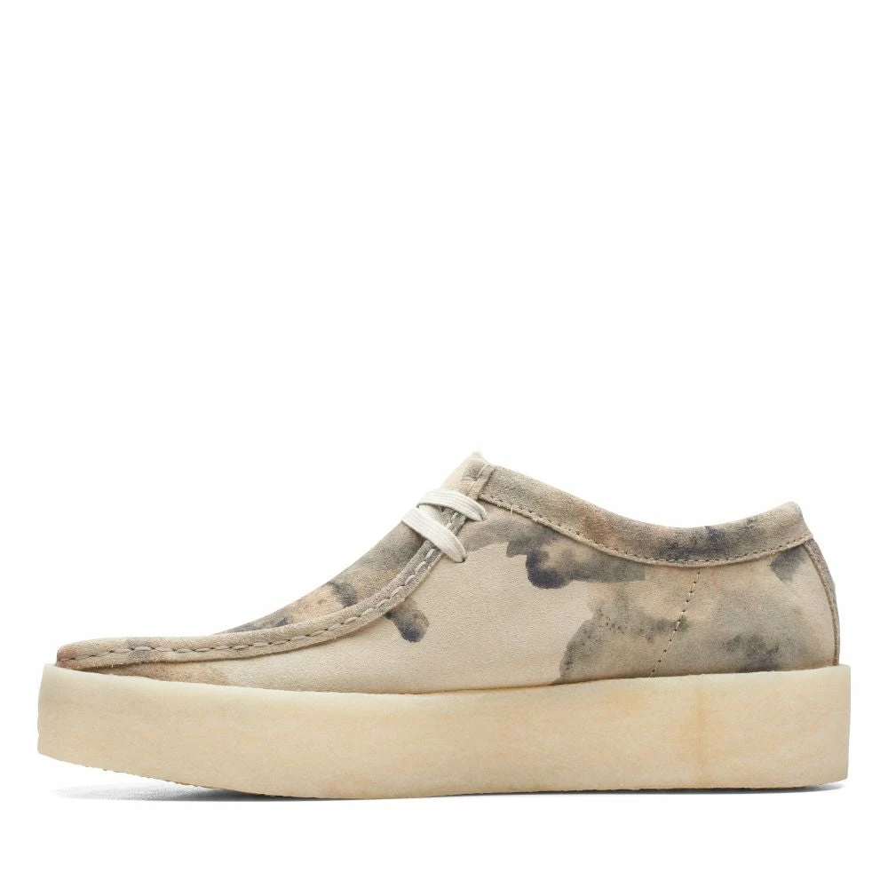 Clarks Men's Wallabee Cup In White Camo 6 Clarks Men's Wallabee Cup In White Camo - Image 4