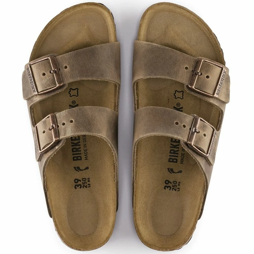 Birkenstock Arizona Oiled Leather In Tobacco Brown 4 Birkenstock Arizona Oiled Leather In Tobacco Brown - Image 3