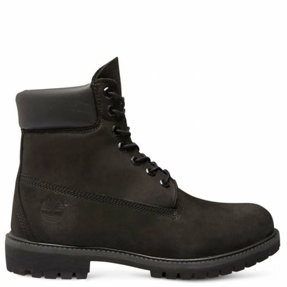 Timberland Men's Icon 6 Inch Premium Boot In Black Nubuck