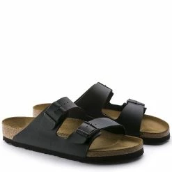 Birkenstock Arizona Birko-Flor In Black (Narrow Width) 8 Birkenstock Arizona Birko-Flor In Black (Narrow Width) -Getoutside Shop 5 1 51791 pair 1 1100x