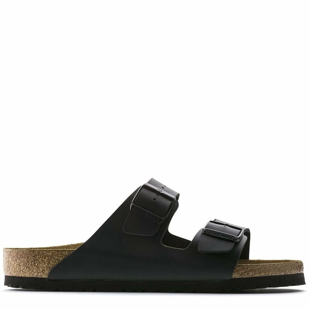Birkenstock Arizona Birko-Flor In Black (Narrow Width) 3 Birkenstock Arizona Birko-Flor In Black (Narrow Width)