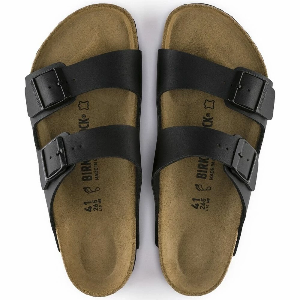 Birkenstock Arizona Birko-Flor In Black (Narrow Width) 6 Birkenstock Arizona Birko-Flor In Black (Narrow Width) - Image 4