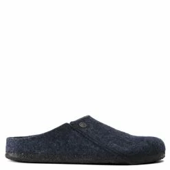 Birkenstock Men's Zermatt Shearling Wool Felt In Dark Blue