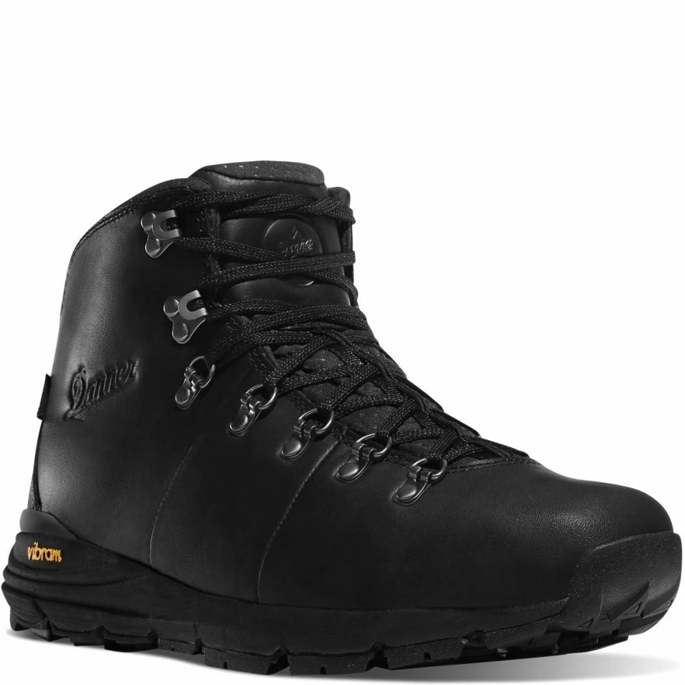 Danner Men's Mountain 600 Hiking Boots In Carbon Black Full Grain 4 Danner Men's Mountain 600 Hiking Boots In Carbon Black Full Grain - Image 2