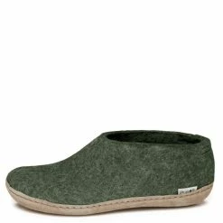 Glerups Shoe Leather Sole In Forest -Getoutside Shop a09 left 1100x