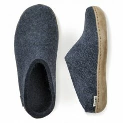 Glerups Open Heel Leather Sole In Denim 10 Glerups Open Heel Leather Sole In Denim -Getoutside Shop b10 pair 2 1100x