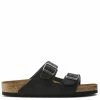 Birkenstock Arizona Softbed Oiled Leather In Black -Getoutside Shop b i birkenstock arizona softbed oiled leather black 752481 1 1100x