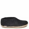 Glerups Shoe Leather Sole In Charcoal