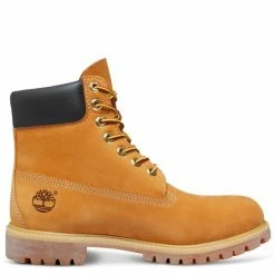 Timberland Men's Icon 6 Inch Premium Boot In Wheat Nubuck