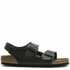 Birkenstock Milano Birko-Flor In Black