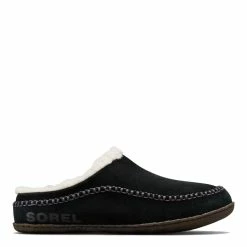 Sorel Men's Falcon Ridge II Slipper In Black/Dark Stone