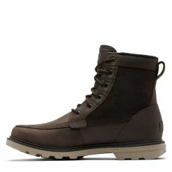 Sorel Men's Carson Storm Waterproof Boot In Blackened Brown/Khaki II -Getoutside Shop so 2028241205 2111 3 1100x