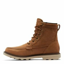 Sorel Men's Carson Storm Waterproof Boot In Camel Brown/Oatmeal -Getoutside Shop so 2028241224 2112 3 1100x